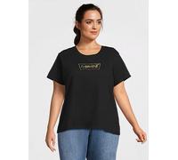 Levi's Plus Perfect Logo T-shirt (plus Size), Black, Size Xxl, Women Black