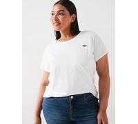 Levi's Women's Plus Size The Perfect Tee T-Shirt, White +, XXL