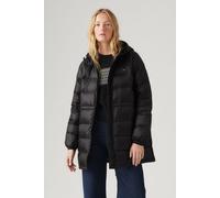 Levi's Women's Polly Midi Puffer Jacket, Caviar, L