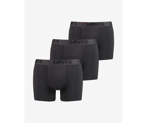 Levi's Premium Solid Boxer Shorts Black (3 Units) - S