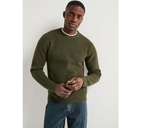 Levi's Presidio Crew Waffle Knitted Jumper, Brown, Size M, Men Brown
