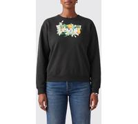 Levi's Print Dropped-Shoulder Cotton-Blend Crewneck Sweatshirt - Size: M - female