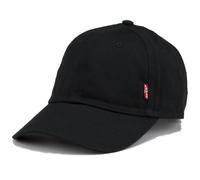 LEVIS RED TAB SOFT COTTON BASEBALL CAP ADJUSTABLE AT THE BACK 219411 - BLACK