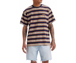 Levi's Red Tab Vintage Tee Multi-Colour, Otis Geo Stripe Nava, XS