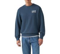 Levi's Relaxd Graphic Crew Distressed Serif 1 B, 0pen Finish Tbd 13, XXL