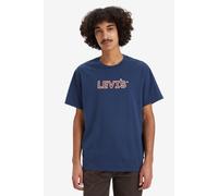 Levi's Men's Ss Relaxed Fit Tee T-Shirt, Padded Hl Logo Dress Blues, S