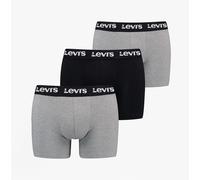 Levi's Repeat Logo Mens 3-pack Trunks Grey Combo Cotton - Size X-Large