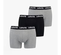 Levi's REPEAT LOGO Mens 3-Pack Trunks Grey Combo - Medium
