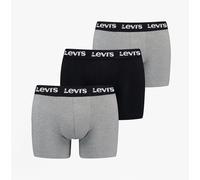 Levi's REPEAT LOGO Mens 3-Pack Trunks Grey Combo - Small