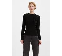 Levi's Rib Crew Sweater Caviar Wool Like size M | Knitted Sweaters Outlet | Women
