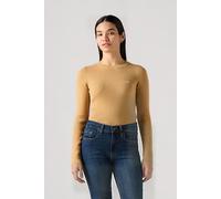 Levi's Rib Crew Sweater Tan Rib size M | Knitted Sweaters Outlet | Women M