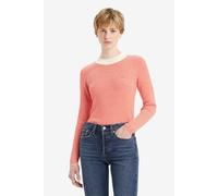 Levi's Rib Crew Sweater Vanilla Stripe Flame size M | Knitted Sweaters Outlet | Women | White M