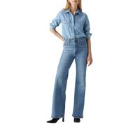 Levi's Ribcage Bells Blacks, On The Town No Crack, 25W x 34L