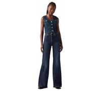 Levi's Ribcage Bells Blacks, On The Town No Crack, 28W x 32L