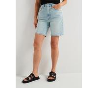 Levi's Ribcage Bermuda Short, Blue, Size 28, Women Blue