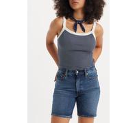 Levi´s ® Ribcage Denim Shorts Blue 24 Woman