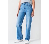 Levi´s ® Ribcage Full Length Med Jeans Blue 26 / 32 Woman