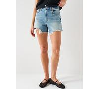Levi´s ® Ribcage Denim Shorts Blue 27 Woman