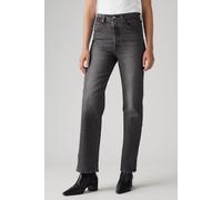 Levi´s ® Ribcage Straight Ankle Jeans Grey 26 / 27 Woman