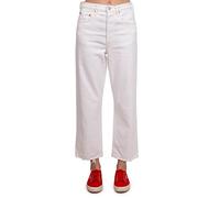 Levi´s ® Ribcage Straight Ankle Jeans White 34 / 29 Women