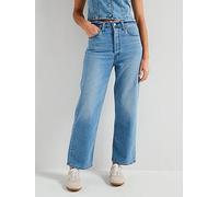 Levi's Women's Ribcage Straight Ankle Jeans, Cool Winner, 28W x 29L