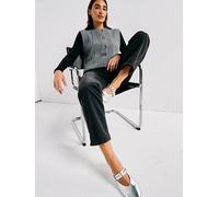 Levi's Ribcage Straight Ankle Jeans, Black, Size 30, Inside Leg 29, Women Black