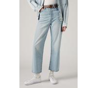 Levi's Women's Ribcage Straight Ankle, Middle Road, 24W / 27L