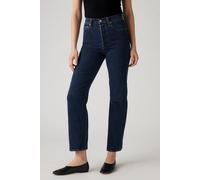 Levi's Women's Ribcage Straight Ankle, Salsa Dark Stone, 23W / 29L