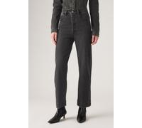 Levi's Ribcage Straight Jean With Tailored Ankle In Black size W28L27 | Straight Jeans Outlet | Women | White W28L27