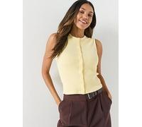 Levi's Rory Slim Button-Up Top, Yellow, Size L, Women Yellow