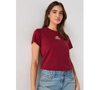 Levi's Rose The Perfect T-Shirt, Red, Size M, Women Red