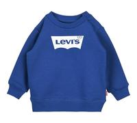LEVI'S Round Neck Sweatshirt Blue/White