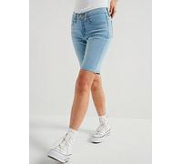 Levi's Shaping Bermuda Shorts, Blue, Size 26, Women Blue