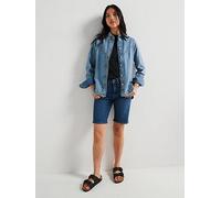 Levi's Women's Shaping Bermuda Camp Denim, Clever Girl Short, 28W