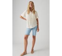 Levi's Women's Shaping Bermuda Camp Denim Shorts, Double Duty Short, 25W
