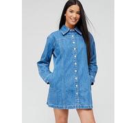 Levi's for woman. A4585-0001 Shay dress blue (L), Casual, Long sleeve, Organic Cotton, Sustainable