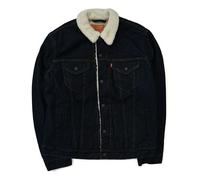 Levi's Sherpa Trucker Jacket 'Navy' 16365-0075 M
