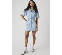 Levi´s ® Logan Western Short Sleeve Dress Blue S Woman