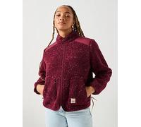 Levi's Sienna Sherpa Jacket, Red, Size M, Women Red