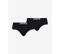 Levi's Solid Basic Organic Cotton Briefs Black (2 pack) - S