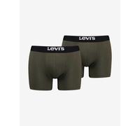 Levi's Men's solid basic boxer briefs, khaki, L