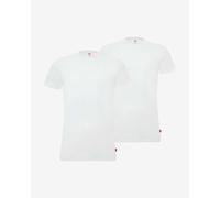 Levi's T-shirt Round Neck 2-Pack White size L