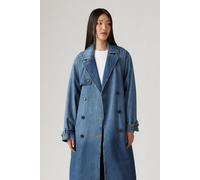 Levi's Spade Lightweight Trench Coat Dark Indigo size M | Denim Jackets Outlet | Women | Blue M