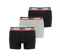 Levi's Sportswear Logo Men's Boxer Briefs 3 pack - Black Grey Melange
