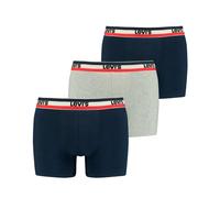 Levi's Sportswear Logo Men's Boxer Briefs 3 pack - Navy Grey Melange