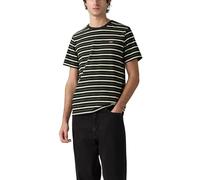 Levi's SS Original HM Tee T-Shirt, Andor Stripe Jet Bla, S Men