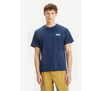 Levi's Men's Ss Relaxed Fit Tee T-Shirt, Icon Button Dress Blues, S