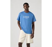 Levi's Ss Relaxed Fit Tee Serif Logo Dutch Blue size XXL | Print T-Shirts Outlet | Men | Blue XXL