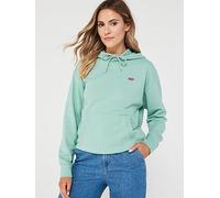 Levi's Women's Standard Sweatshirt Hoodie, Granite Green, XXS