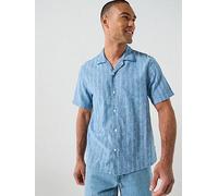 Levi´s ® Sunset No Pocket Camp Short Sleeve Shirt Blue S Men